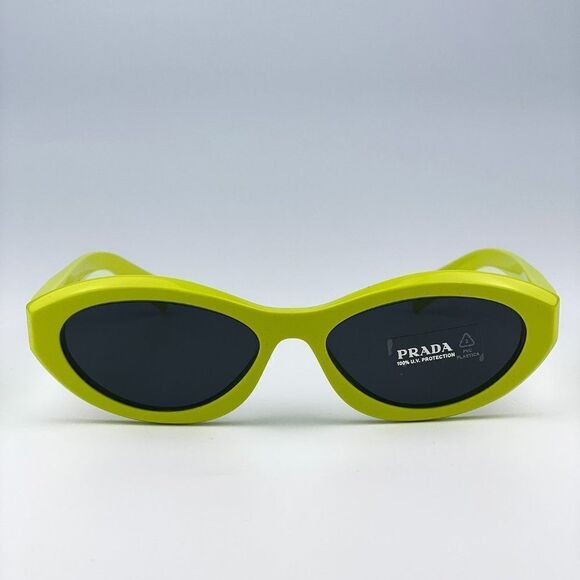 SALE! NEW Prada PR26ZS 13L08Z Cedar Dark Grey Oval Women Sunglasses main image 9